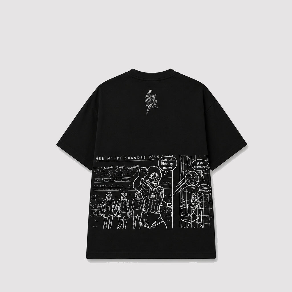 Camiseta Maradona negra