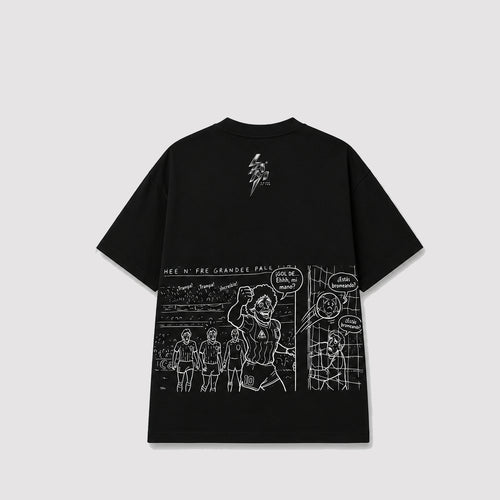 Camiseta Maradona negra